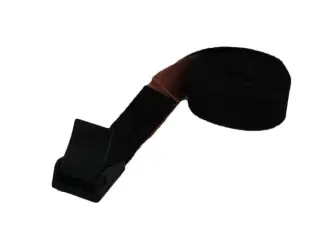 Bagagerem 200cm/18mm 1stk. sort