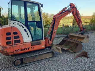 schaeff hr 14 (terex) minigraver evt bytte 