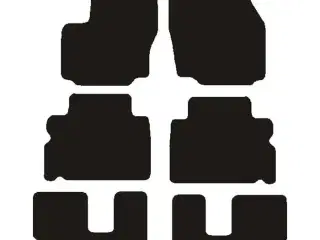 Måtter Ford Galaxy II 7p 2006 -