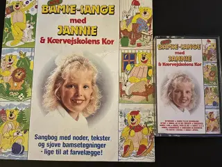 Retro kassettebånd Nye bamse-sange