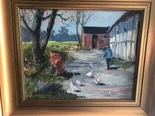 Maleri af K. Bøstrup