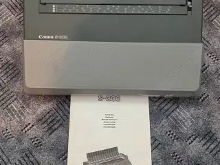 CANON S-200 skrivemaskine til salg