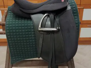 Euro Riders stof sadel 