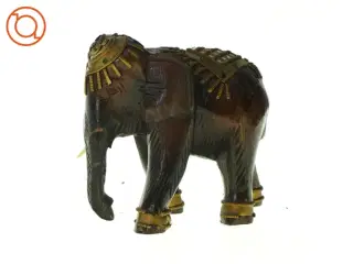 Dekorativ elefantfigur(str. LBH:18x9x16,5cm)