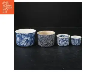 Delft Skåle, 4 stk (str. 3,5x5&4x6&6x9&7x10 cm)