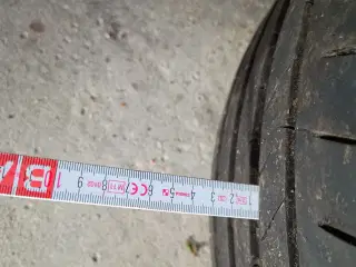 Alu fælge med sommerdæk 
