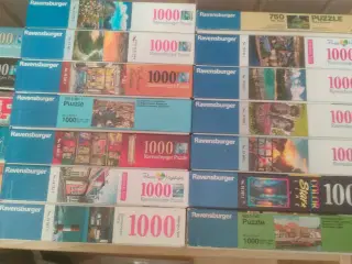 Puslespil - Ravensburger - 1000 brikker - 
