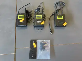 2 stk. Transmitter samt reciever SARAMONIC