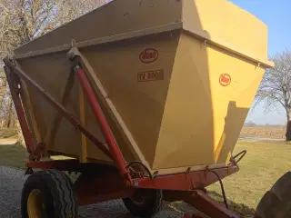 Vicon 8 tons høj og lavtipvogn  