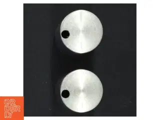 Salt- og pebersæt i metal (str. 6,5 cm)