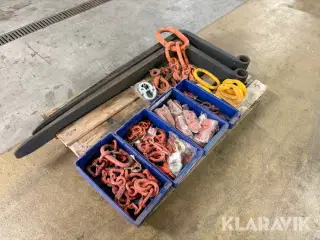 Løftegrej og pallegafler - 1 palle