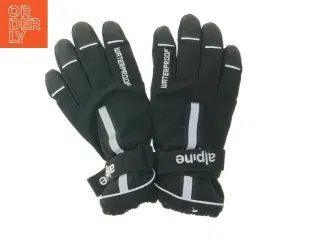 Vandtætte alpine børne handsker fra Alpine (str. 23 cm)