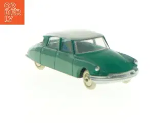 Grøn Citroen legetøjsbil (str. 11,5. x 4,5 cm)