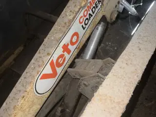 Frontlæser har vær på en Tractor Ford4000