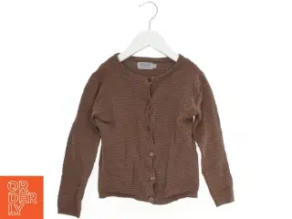Brun cardigan fra Wheat (str. 122)