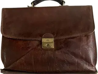 kernelæder herretaske