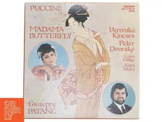 Puccini Madama Butterfly LP box fra Hungaroton