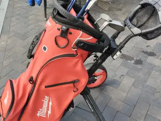 Komplet Golfsæt med vogn 