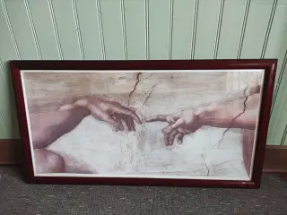 Michelangelo Hands print