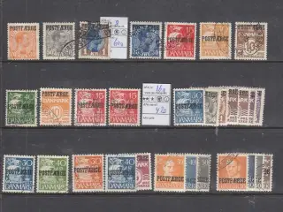 Postfærgemærker , 51 forskellige. Med Postfærge 3 