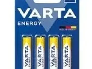 24 stk. Batteri AAA 4 stk Varta