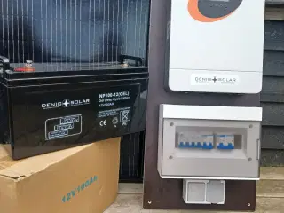 Off Grid solcellesnlæg