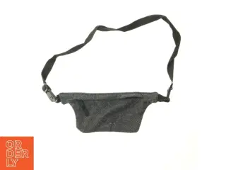 Sort bæltetaske (str. 30x12 cm)