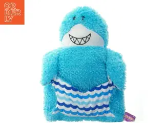 Blå shark plys pude fra Jay Play (str. 49 cm)