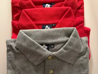 4 Polo t-shirts 