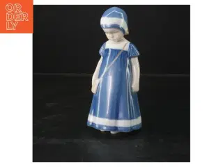 Porcelænsfigur af pige fra B&G (str. 16x8 cm)