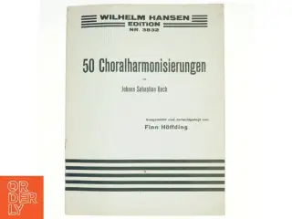 Bach, 50 Choralharmonisierungen