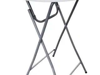 3 stk. HOME It® foldbart rundt barbord, hvidt/gråt