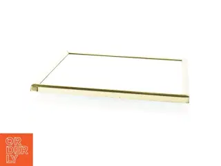 Spejl med guldramme (str. 17,5 x 23,5 cm)