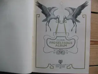 Vilhelm Bergsøe. Fødselsdags Album. fra 1899