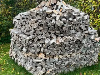 Brænde, tørret blandet løv