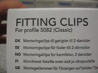 PRIMO Fittings Clips for profil 5082