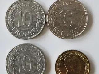 4 ti-kroner 1979, 1981, 1983, 2011