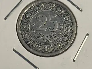 25 Øre 1907 Danmark