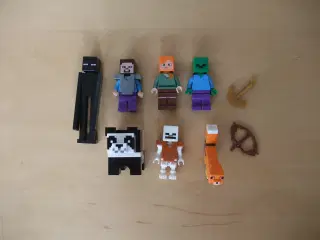 Lego Minecraft Figurer+Tilbehør