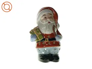 Dekorativ julemandsfigur med lys (str. LB:23x7cm)