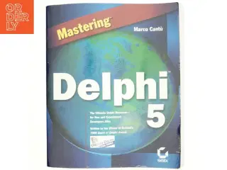 Mastering Delphi 5 af Marco Cant&#249; (Bog)