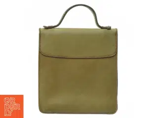 Vintage Margit Brandt Læder Taske (str. 20 x 18 cm)