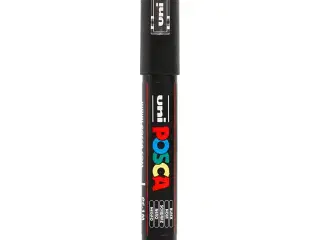 Posca Tusch, PC-1M, streg 0,7 mm, extra-fine, sort, 1 stk.