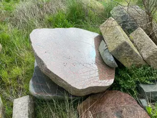 Granitsten bortgives