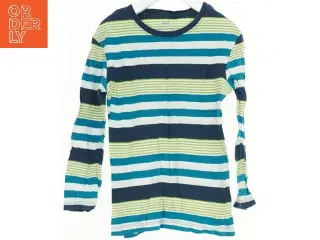 Langærmet stribet bluse fra H&M (str. 116)