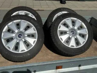 4 stk. vinterdæk på stålfælge