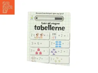 Lær at regne tabellerne af Anton Poitier (Bog)