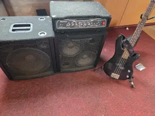 Set af 3 dele taurus + el bass Eller guitar