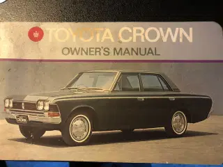 Instruktionsbog Toyota Crown