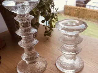 Festivo lysestage med 2 ringe - fra finske Iittala